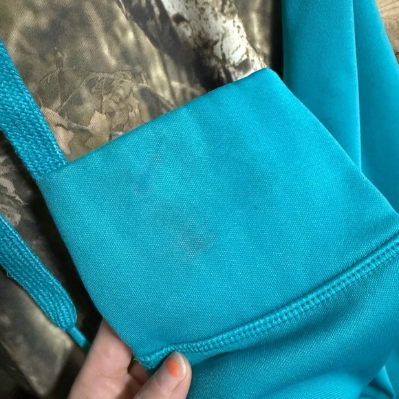 Energy Zone Camo and Teal Hoodie - Picture 5 of 5
